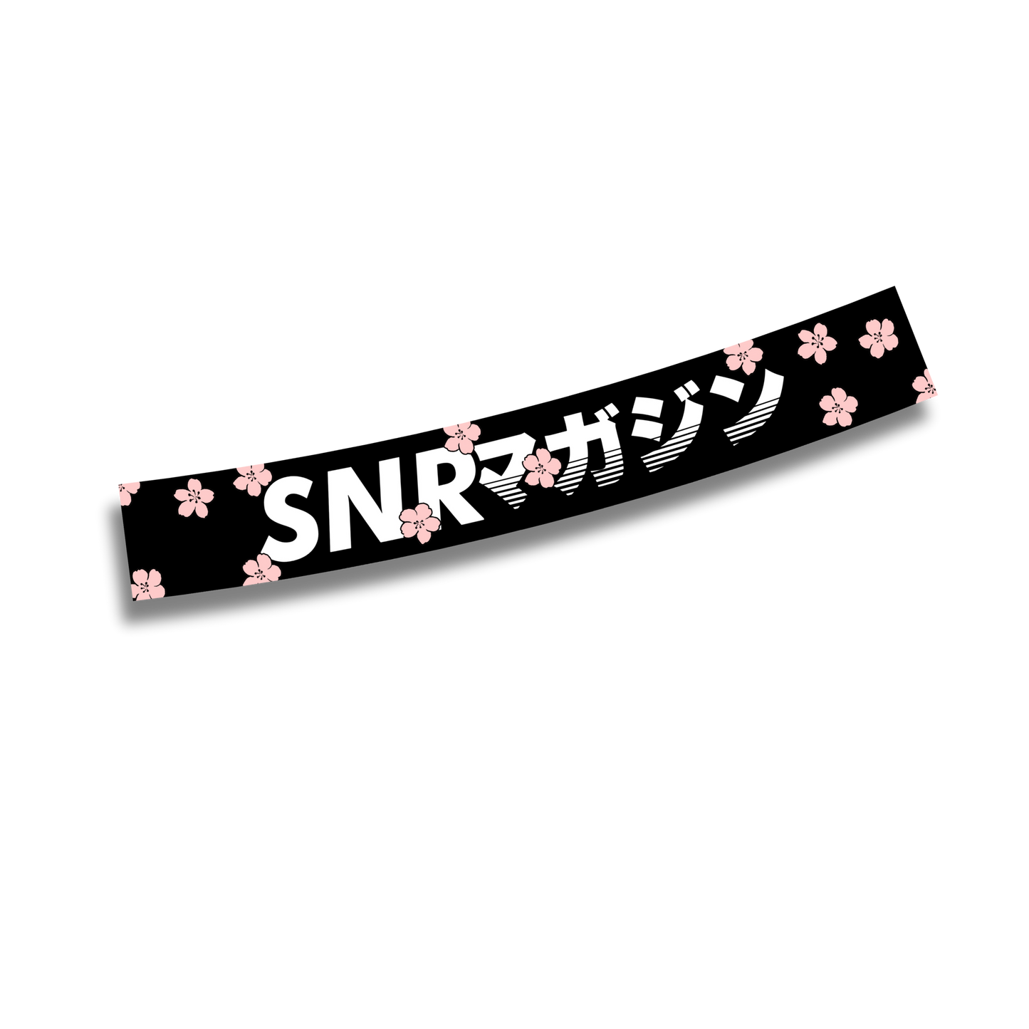 SNR Windshield Banner Anime Cherry Blossom