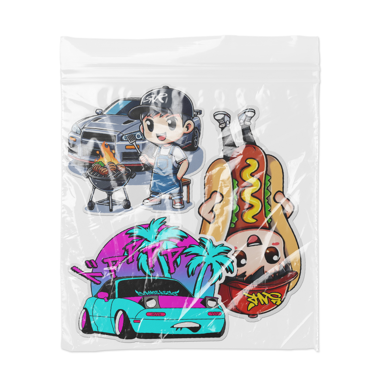 Die-Cut Sticker Bundle