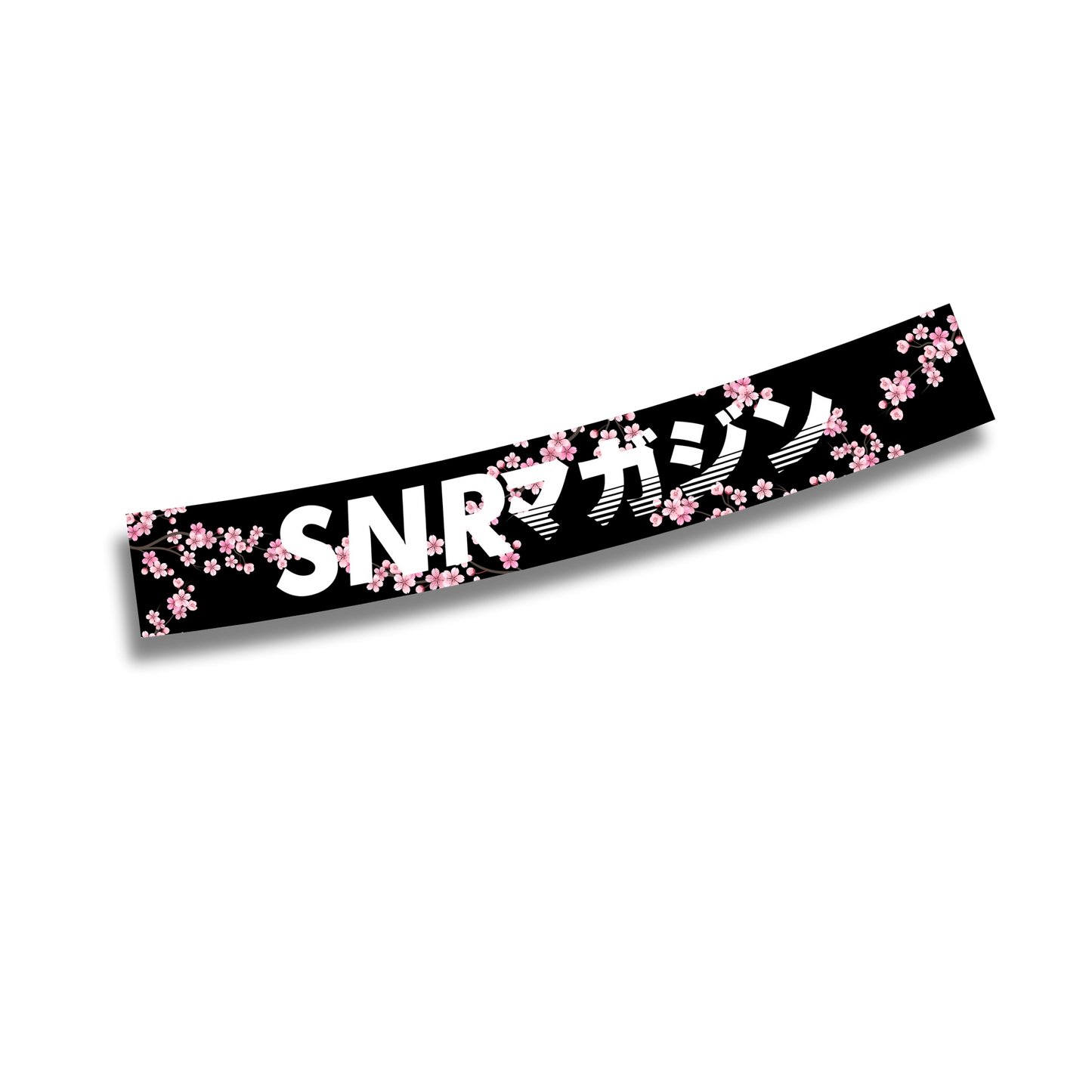 SNR Windshield Banner Cherry Blossom