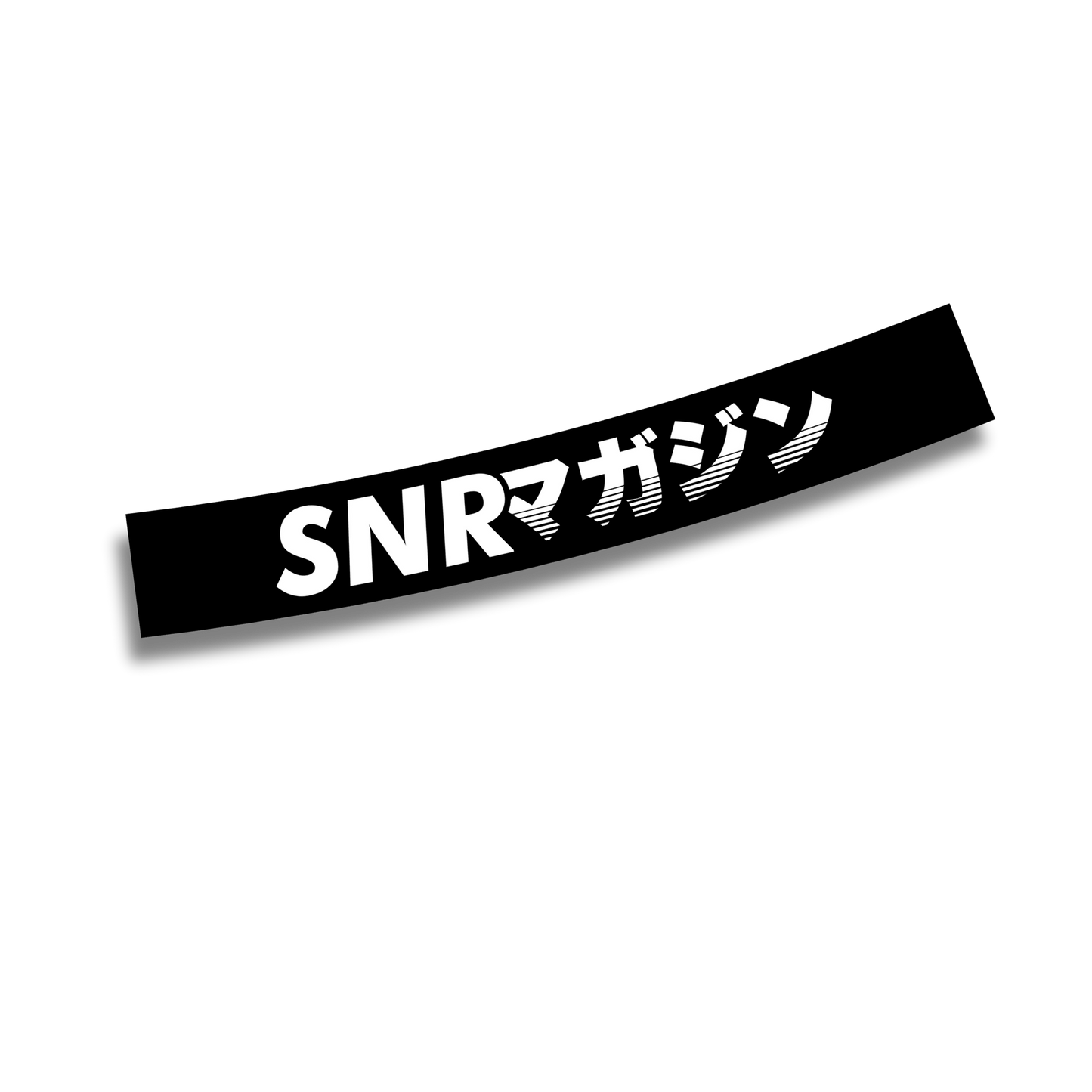 SNR Windshield Banner