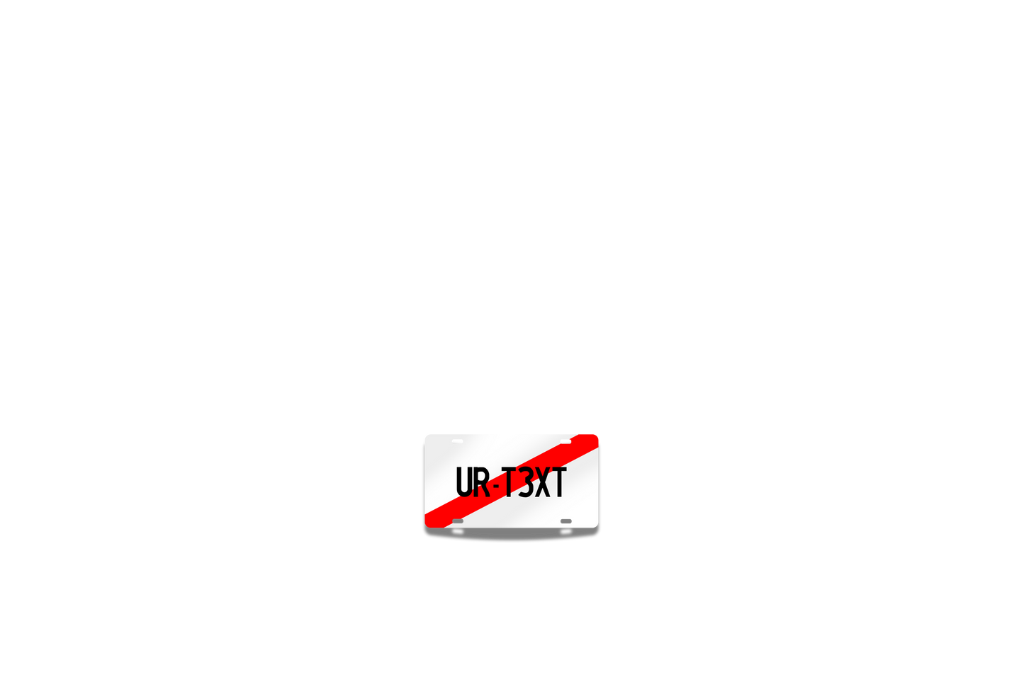 custom JDM plate