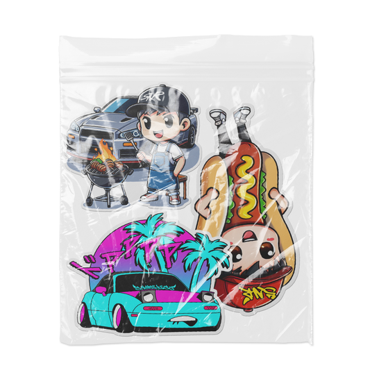 Die-Cut Sticker Bundle